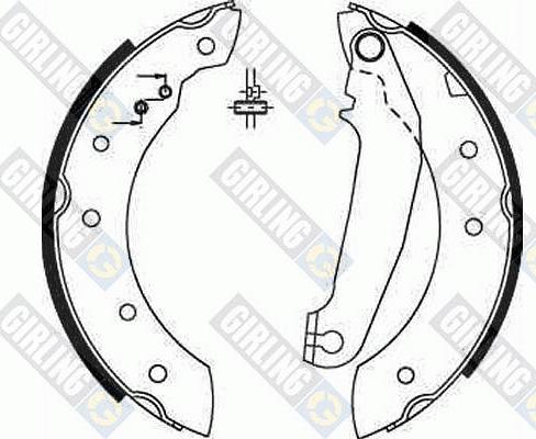 Girling 5162331 - Komplet kočnica, bubanj kočnice www.molydon.hr