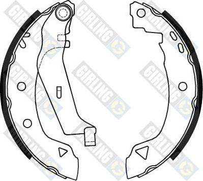 Girling 5185383 - Komplet kočnica, bubanj kočnice www.molydon.hr