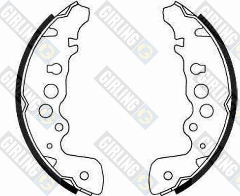 Girling 5186709 - Komplet kočnica, bubanj kočnice www.molydon.hr