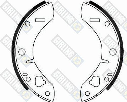 Girling 5180556 - Komplet kočnica, bubanj kočnice www.molydon.hr