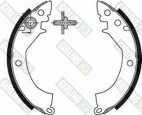 Girling 5181789 - Komplet kočnica, bubanj kočnice www.molydon.hr