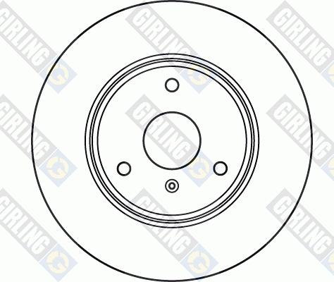 Girling 6049613 - Kočioni disk www.molydon.hr