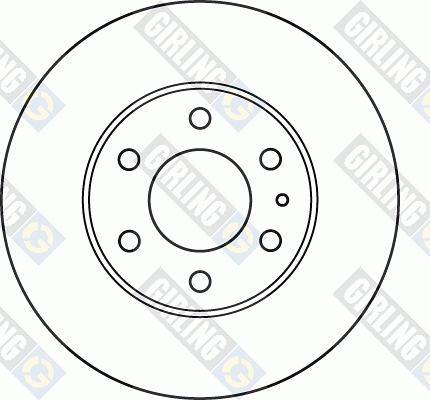 Girling 6049875 - Kočioni disk www.molydon.hr