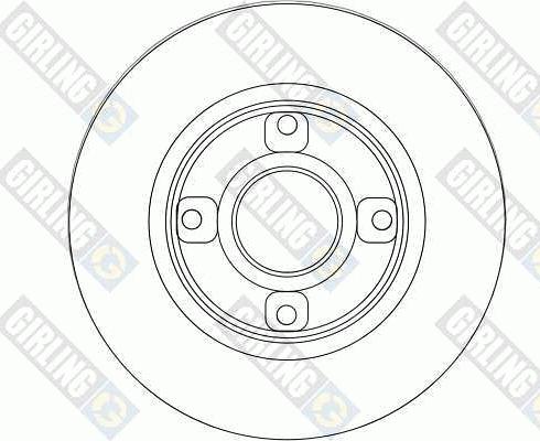 Girling 6044524 - Kočioni disk www.molydon.hr