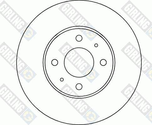 Girling 6040241 - Kočioni disk www.molydon.hr