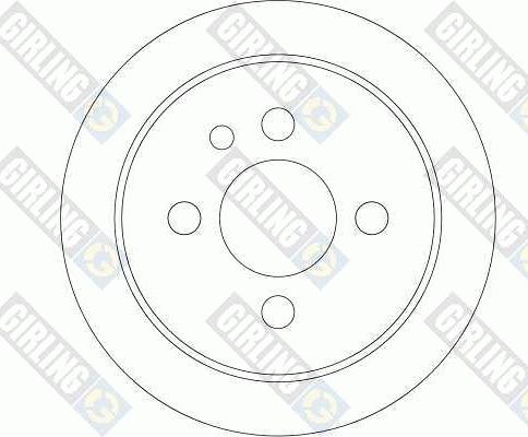 Girling 6043344 - Kočioni disk www.molydon.hr