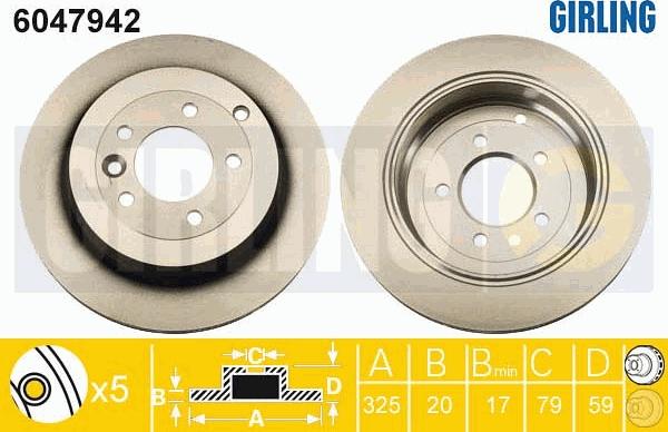 Girling 6047942 - Kočioni disk www.molydon.hr