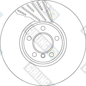 Girling 6066125 - Kočioni disk www.molydon.hr