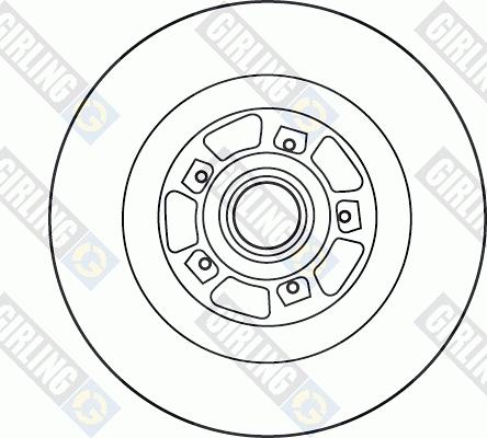 Girling 6061276 - Kočioni disk www.molydon.hr
