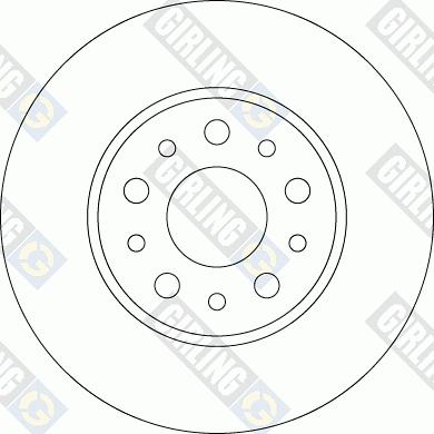 Girling 6062284 - Kočioni disk www.molydon.hr