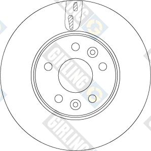 Girling 6067515 - Kočioni disk www.molydon.hr