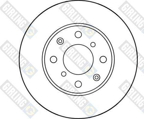 Girling 6014361 - Kočioni disk www.molydon.hr