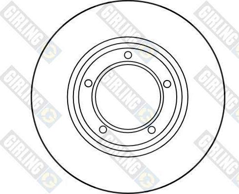 Girling 6018333 - Kočioni disk www.molydon.hr