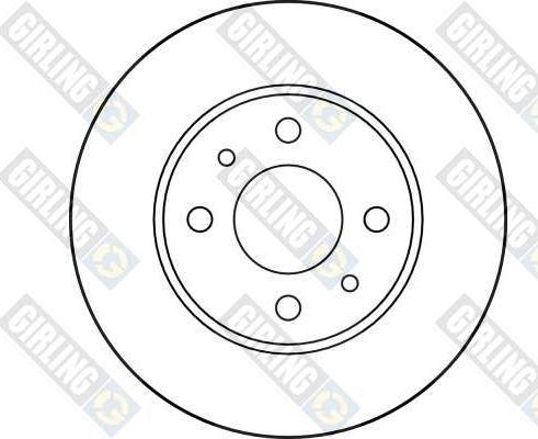 Girling 6017453 - Kočioni disk www.molydon.hr