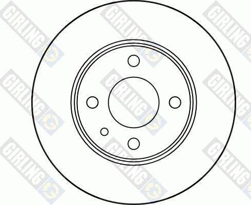 Girling 6017323 - Kočioni disk www.molydon.hr