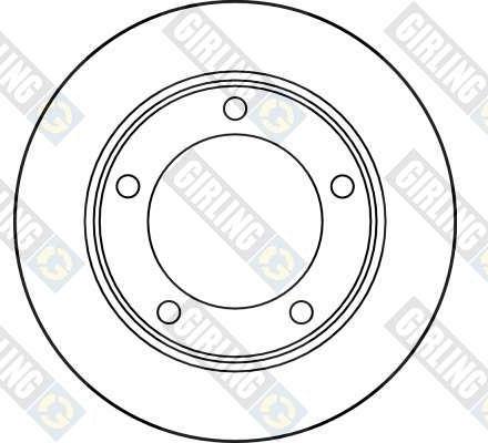 Girling 6017253 - Kočioni disk www.molydon.hr