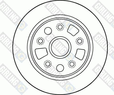 Girling 6031174 - Kočioni disk www.molydon.hr