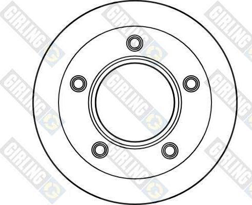 Girling 6025795 - Kočioni disk www.molydon.hr