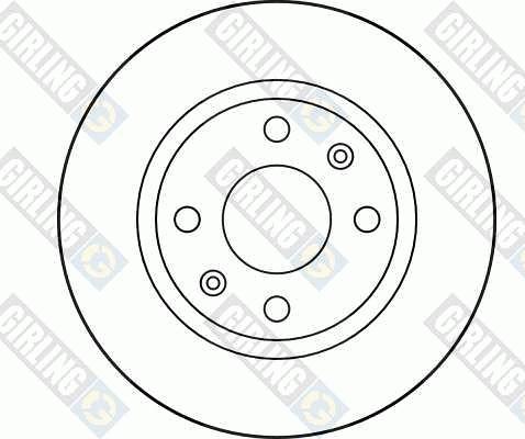 Girling 6027821 - Kočioni disk www.molydon.hr