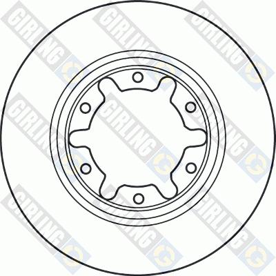 Girling 6073055 - Kočioni disk www.molydon.hr