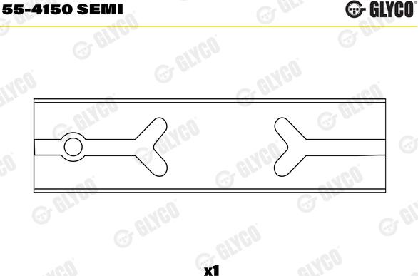 Glyco 55-4150 SEMI - Čahura Ležaja, klipnjaca www.molydon.hr