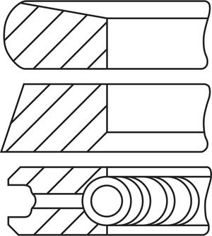 Goetze Engine 08-443100-00 - Komplet klipnih prstenova www.molydon.hr