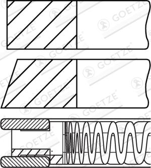 Goetze Engine 08-447800-00 - Komplet klipnih prstenova www.molydon.hr