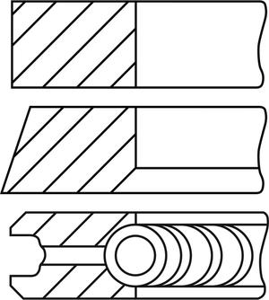 Goetze Engine 08-451400-10 - Komplet klipnih prstenova www.molydon.hr