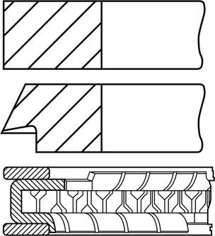 Goetze Engine 08-451900-00 - Komplet klipnih prstenova www.molydon.hr