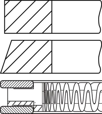 Goetze Engine 08-437707-00 - Komplet klipnih prstenova www.molydon.hr