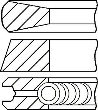 Goetze Engine 08-421600-10 - Komplet klipnih prstenova www.molydon.hr