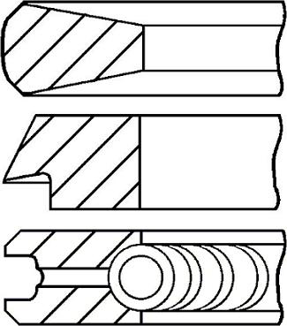 Goetze Engine 08-108000-00 - Komplet klipnih prstenova www.molydon.hr