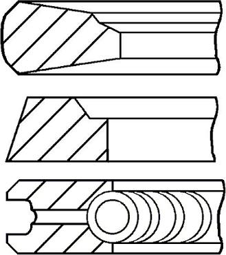 Goetze Engine 08-960800-00 - Komplet klipnih prstenova www.molydon.hr