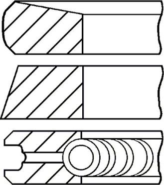 Goetze Engine 08-447400-00 - Komplet klipnih prstenova www.molydon.hr