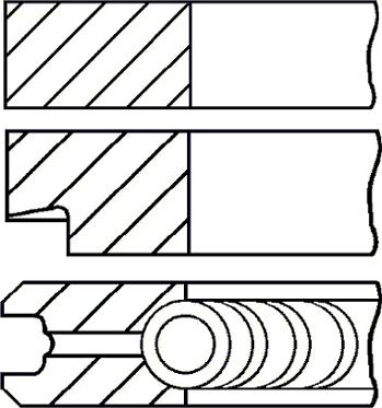 Goetze Engine 08-137600-00 - Komplet klipnih prstenova www.molydon.hr