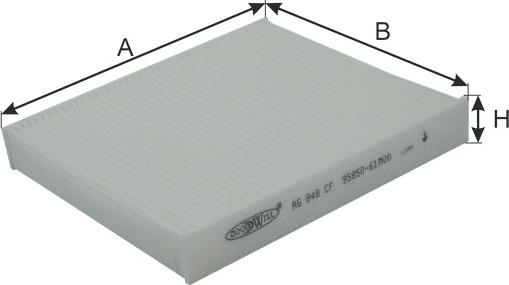 GoodWill AG 848 CF - Filter kabine www.molydon.hr