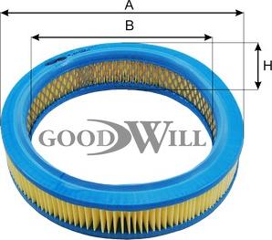 GoodWill AG 203 - Filter za zrak www.molydon.hr