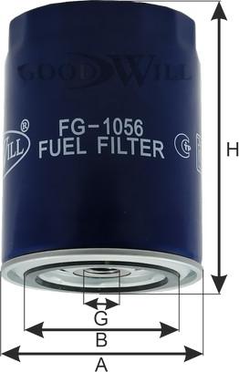 GoodWill FG 1056 - Filter za gorivo www.molydon.hr