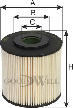 GoodWill FG 1084 - Filter za gorivo www.molydon.hr