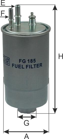 GoodWill FG 185 - Filter za gorivo www.molydon.hr