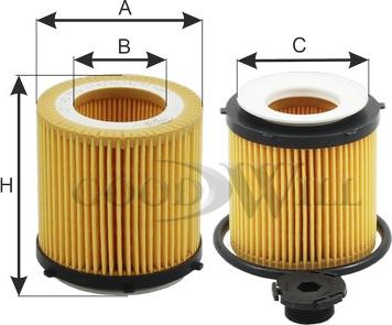 GoodWill OG 145 ECO - Filter za ulje www.molydon.hr