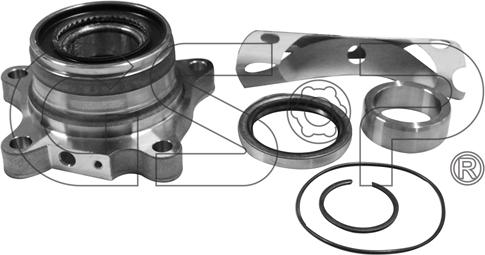 GSP 9244004K - Komplet Ležaja kotača www.molydon.hr