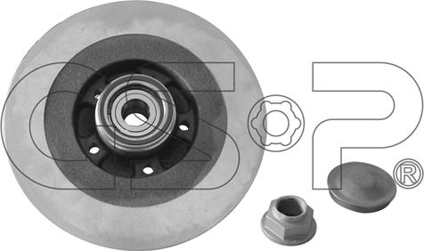 GSP 9230143K - Kočioni disk www.molydon.hr