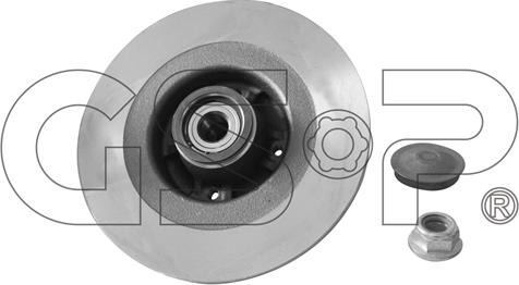 GSP 9225041K - Kočioni disk www.molydon.hr