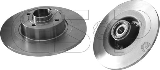 GSP 9225041 - Kočioni disk www.molydon.hr