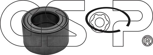GSP GKX0013 - Komplet Ležaja kotača www.molydon.hr