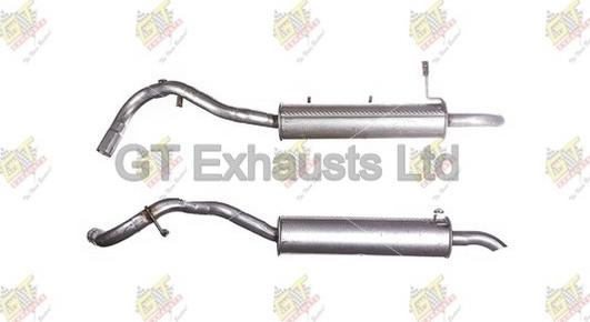 GT Exhausts GAN541 - Zadnji Ispušni lonac www.molydon.hr