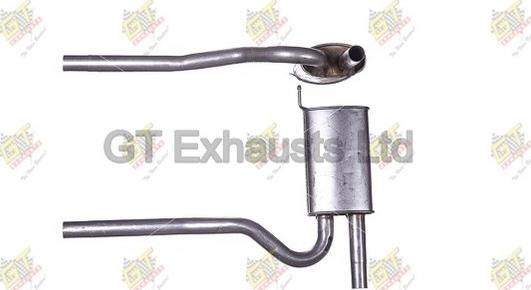 GT Exhausts GAU260 - Srednji Ispušni lonac www.molydon.hr