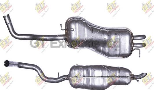 GT Exhausts GAU234 - Zadnji Ispušni lonac www.molydon.hr