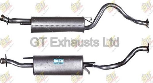 GT Exhausts GCL175 - Srednji Ispušni lonac www.molydon.hr